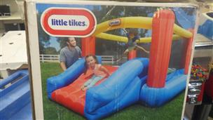 Little tikes jr jump 2025 n slide